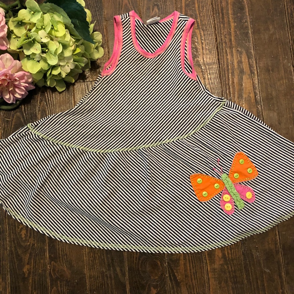 Peaches & Cream Butterfly Dress